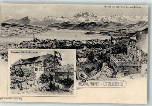 Thalwil Gasthaus Restaurant Etzliberg