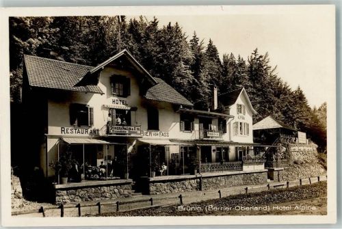 Brünig Hotel Alpina Gasthaus