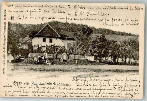 Oftringen 1901 Bad Lauterbach