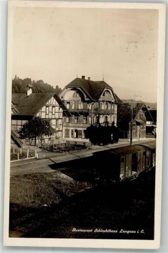 Langnau 1931 Gasthaus Schlachthaus