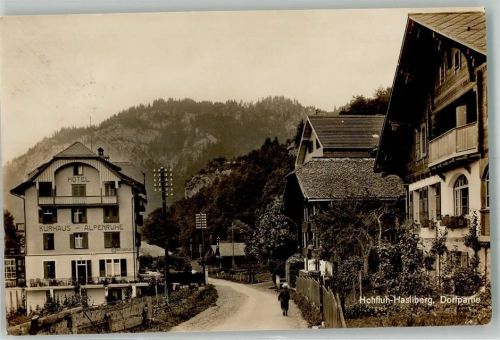 Hasliberg Hohfluh 1927 Hotel Kurhaus Alpenruhe