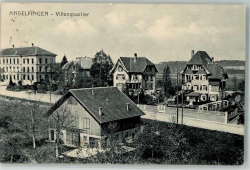 Andelfingen 1932 villenquartier
