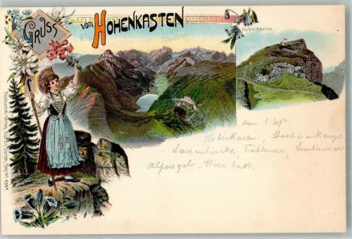 Brülisau Tracht Hoher Kasten