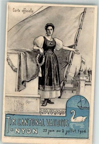 Nyon 1906 Tracht Weinfest