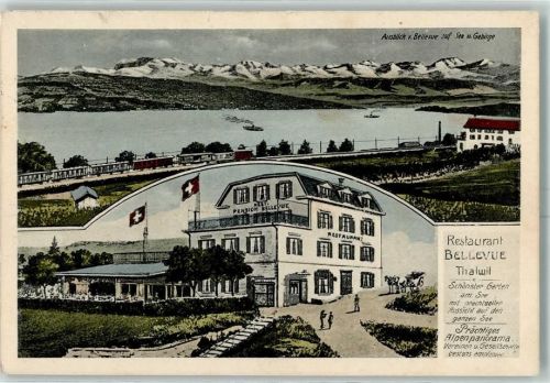 Thalwil Restaurant Bellevue See Gebirge