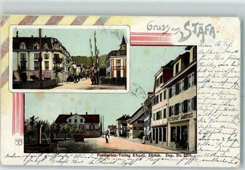 Stäfa 1900 Restaurant Gambrinus