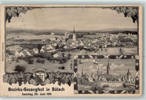 Bülach 1911 Bezirks-Gesangfest