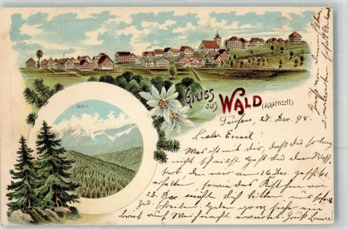 Wald AR 1898 Säntis