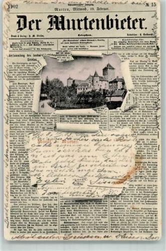 Murten 1903 Der Murtenbieter