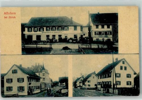 Affoltern am Albis 1909 Gasthaus Zur Schmidte