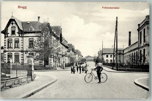 Brugg AG Fröhlichstrasse Fahrrad Ringelreih