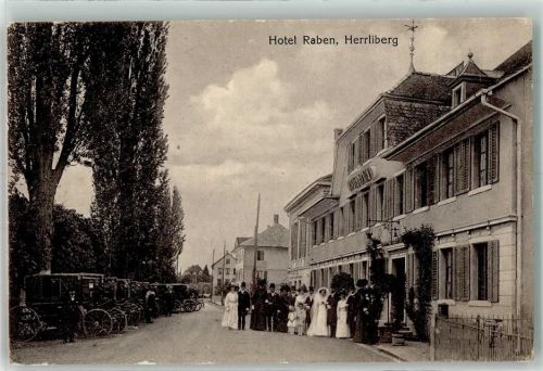Herrliberg 1920 Hotel Raben Hochzeit