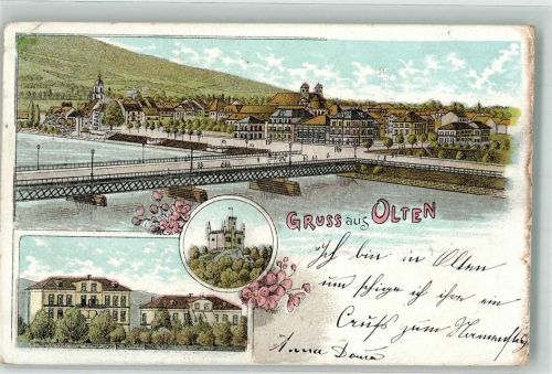 Olten 1898 Brücke