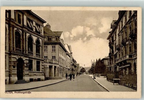 Olten Frohburgstrasse Stempel Ambulance