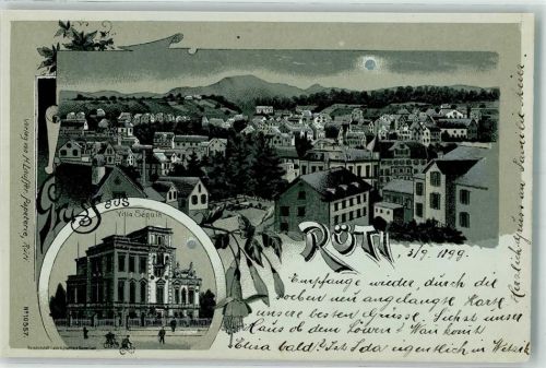 Rüti ZH 1899 Villa Sequin