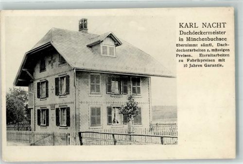 Münchenbuchsee Haus Karl Nacht Dachdeckermeister