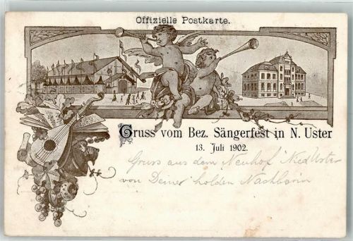 Niederuster 1902 Sängerfest 1902