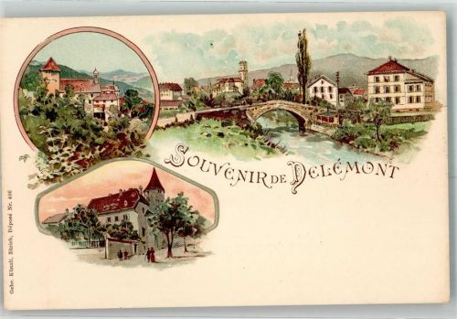 Delémont Gebr. Künzli Depose Nr. 406