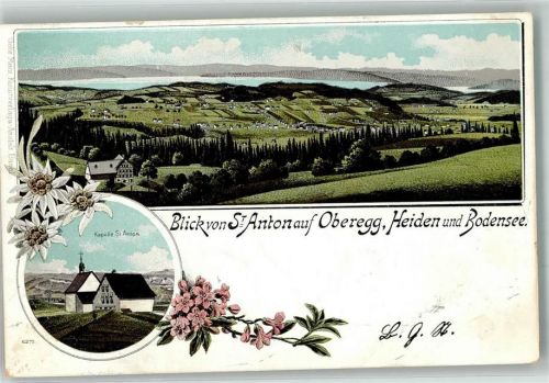 Oberegg 1901 Kapelle St. Anton