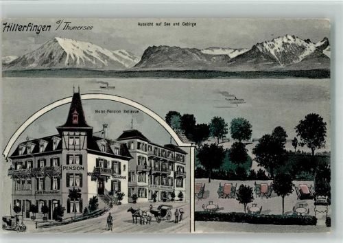 Hilterfingen Hotel Pension Bellevue