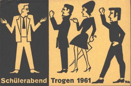 Trogen Schülerabend 1961