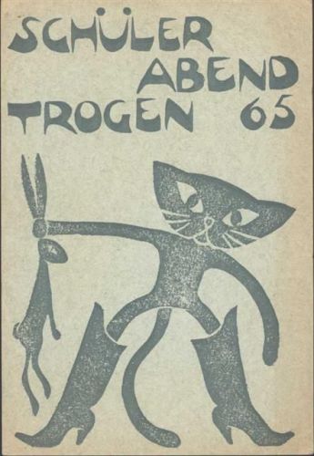 Trogen Einladung zum Schülerabend 1965