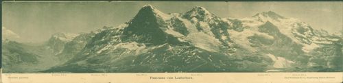Jungfrau BE 1898 Eiger Mönch Gerauchsspuren