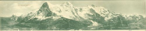 Kleine Scheidegg 1901 Rückseite Abrieb
