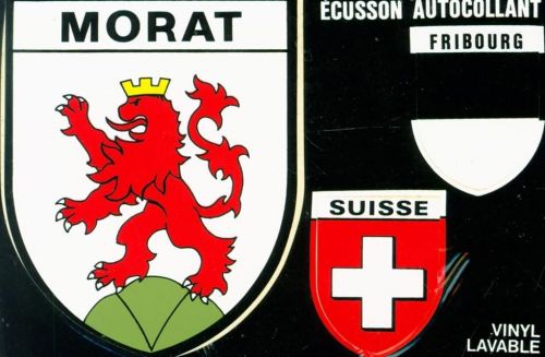 Murten abziebare Aufkleber Vinyl
