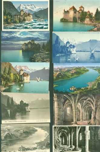 Chillon Lot mit 60 AK Vor 1945 gute Erhaltung