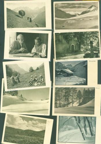 Lot mit 24 AK Heimatbilder
