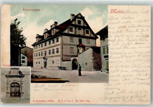 Näfels 1912 Freulerpalast Portal