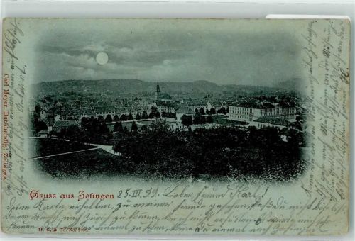 Zofingen 1899 Mondschein