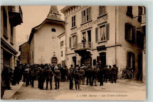 Salvan Les Criees publiques Fahrrad Maison de Commune