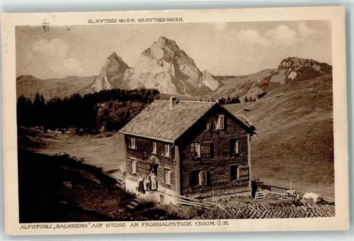 Stoss AR Alpstubli Balmberg Josef Immoos Hüttenstempel