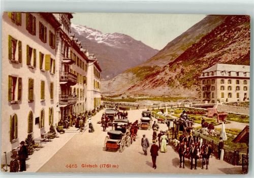 Oberwald Postkutsche Gletsch