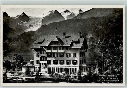 Hasliberg Hohfluh Hotel Alpenruh Wetterhorngruppe