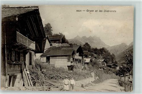 Gryon 1909 Diablerets