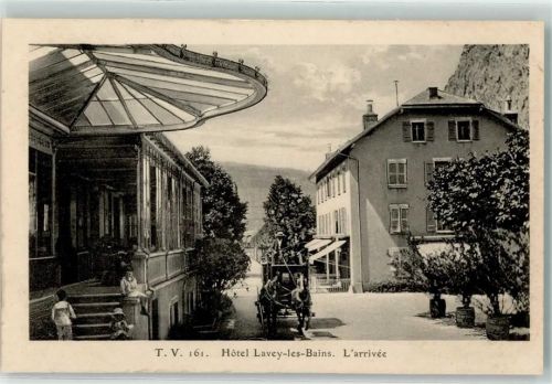 Lavey-les-Bains Hotel L'arrivee Kutsche