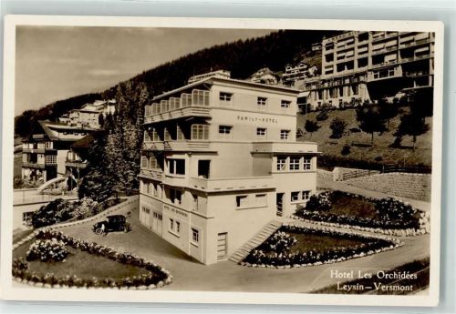 Leysin Hotel Les Orchidees Oldtimer