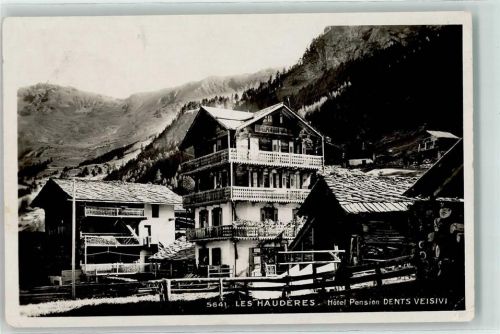 Les Haudères Hotel Pension Dents Veisivi