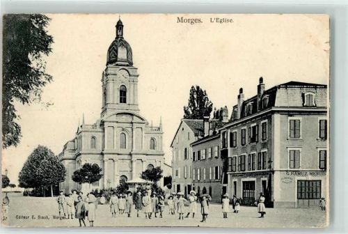 Morges 1907 L'Eglise Kirche
