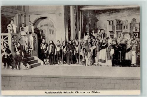 Selzach Passionsspiele Christus vor Pilatus