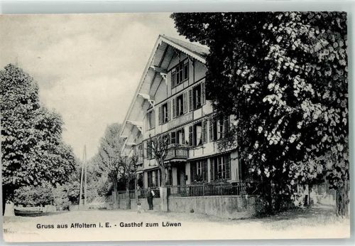 Affoltern im Emmental 1910 Gasthaus Zum Löwen
