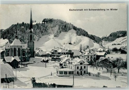 Escholzmatt 1909 Schwendelberg Winter