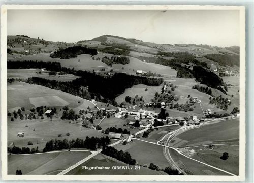 Fischenthal Fliegeraufnahme Gibswil