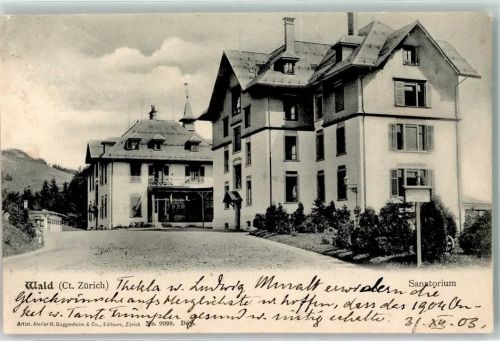 Wald ZH 1903 Sanatorium