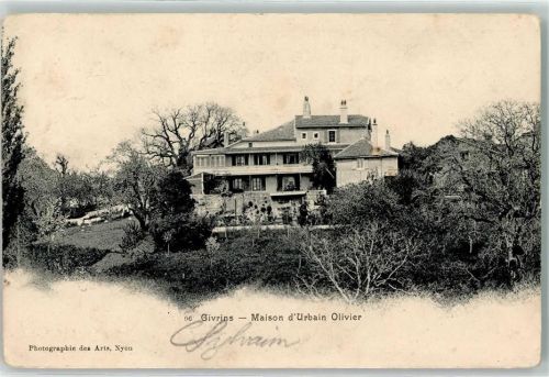 Gingins 1903 Maison d`Urbain Olivier