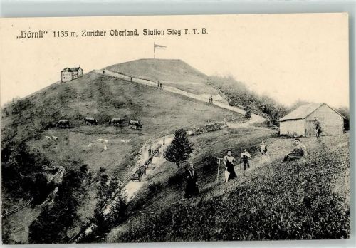 Steg im Tösstal 1912 Hörnli Züricher Oberland
