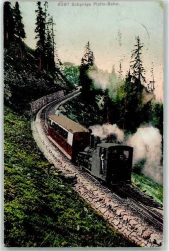 Wilderswil 1910 Schynige Platte-Bahn Zahnradbahn